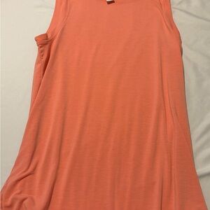 Athleta Sleeveless Orange Tank Top